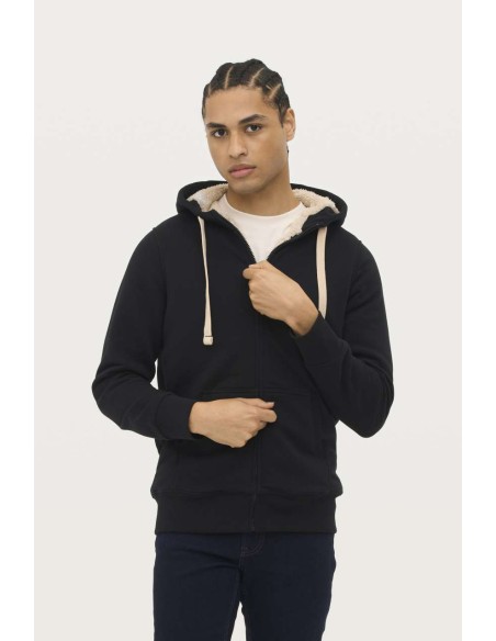SOL-00584-Unisex Zipped Jacket Sherpa 2